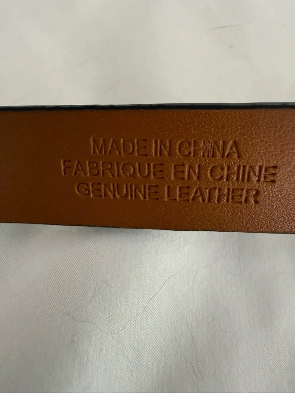 Lauren Ralph Lauren Leopard Calf hair and Patent Leather Belt. XL